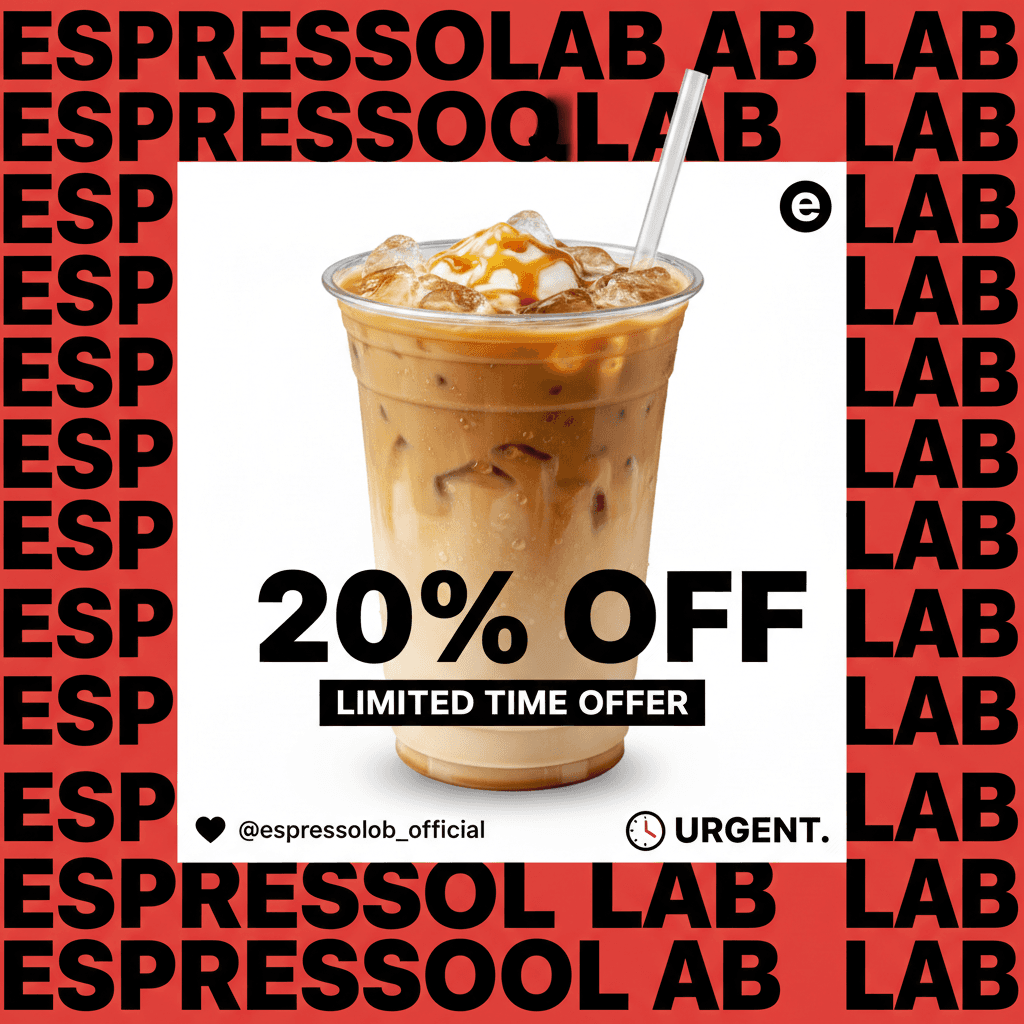 Create a LinkedIn announcement post for the same coffee brand launching a subscription service. Professional layout, strong headline, clear CTA.